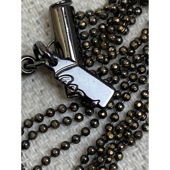 Lane Bryant pearl layered bead chain necklace - Picture 5 of 7